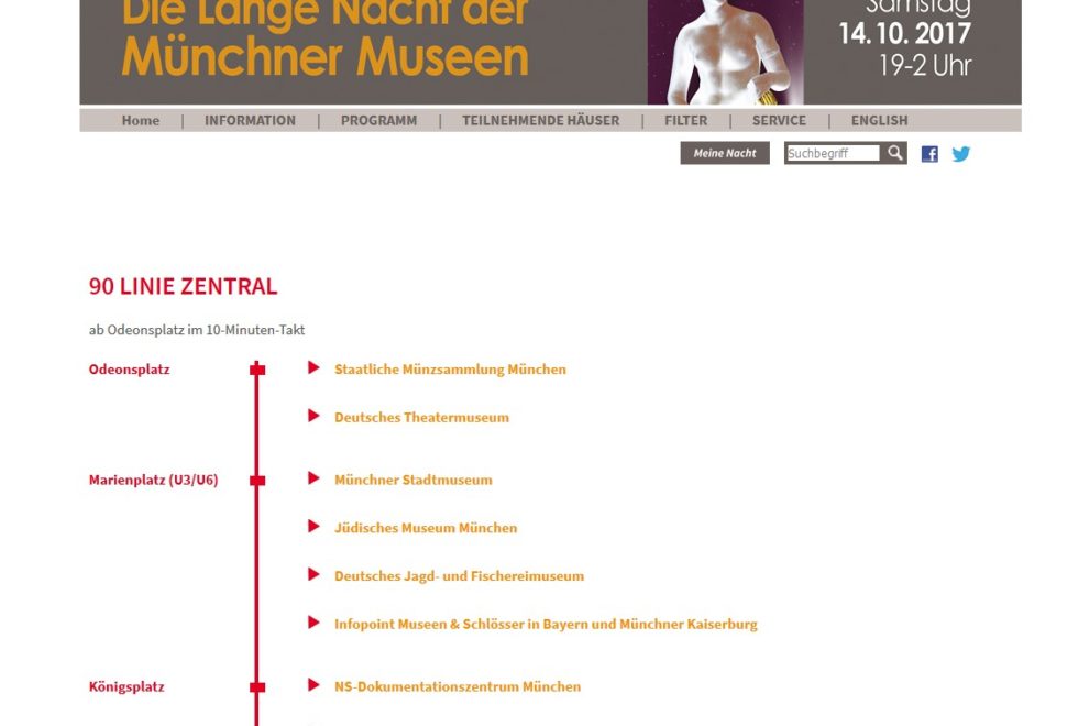 Lange Nacht der Museen in München Lange Nacht der Museen in München